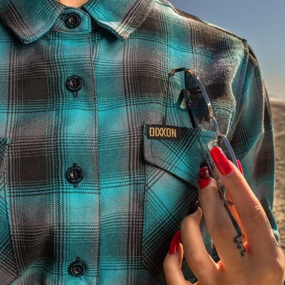 DIXXON Flannel TORTUGA Women's Flannel Shirt M - Picture 6 of 12